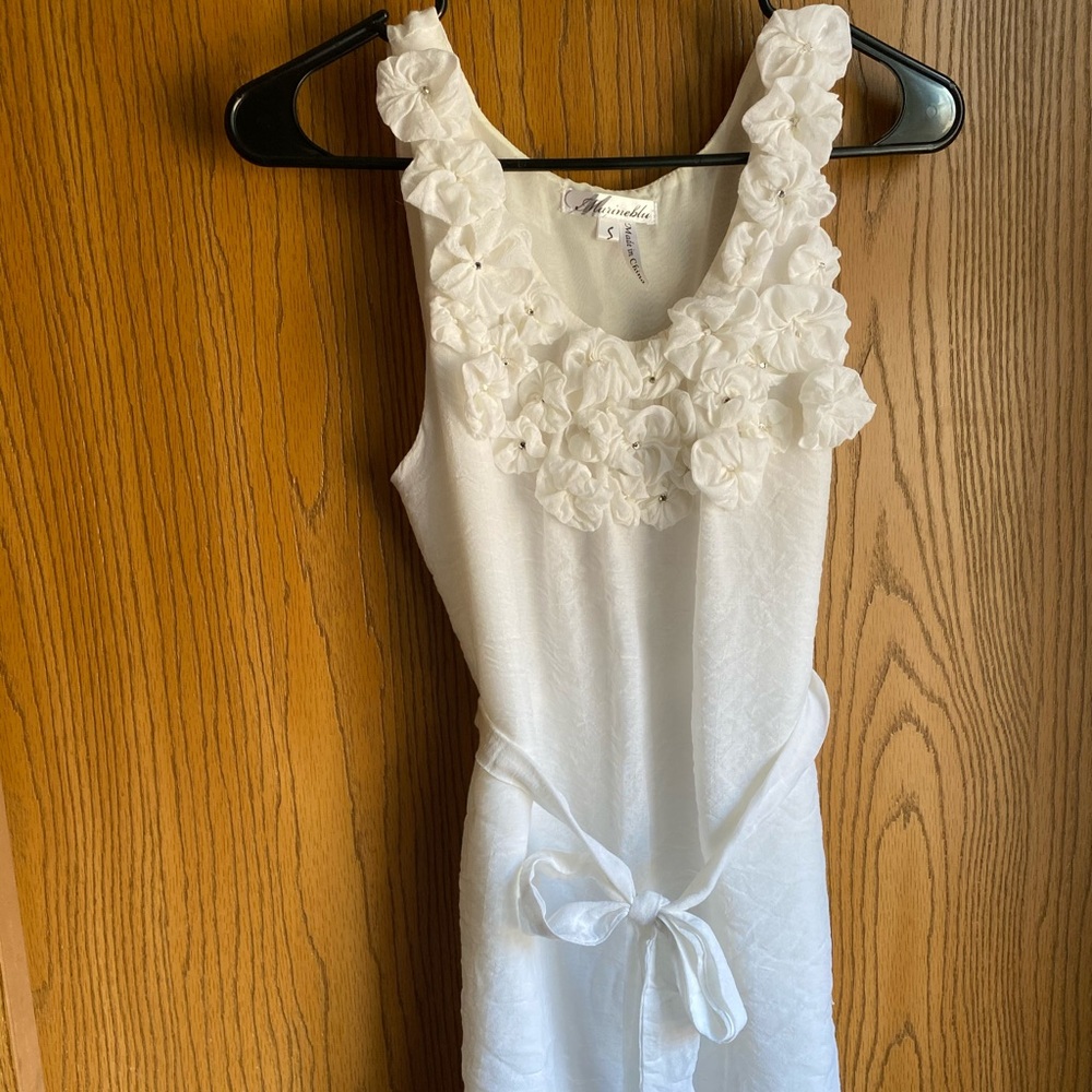 Marineblu Flower Blouse